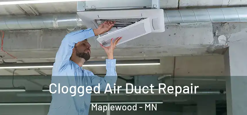  Clogged Air Duct Repair Maplewood - MN